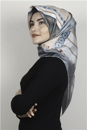 Levidor Twill İpek Eşarp 12560-6