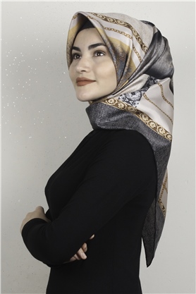 Levidor Twill İpek Eşarp 12560-7
