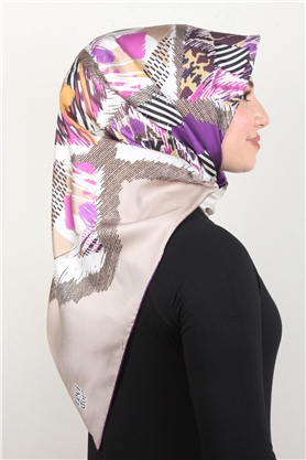 Levidor Twill İpek Eşarp 12677-43