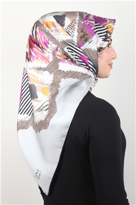 Levidor Twill İpek Eşarp 12677-45