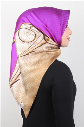 Levidor Twill İpek Eşarp 12677-52