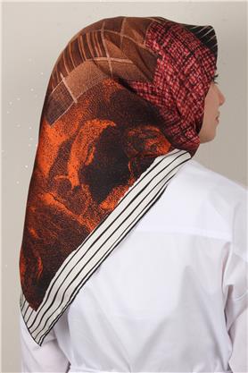 Levidor Twill İpek Eşarp 12677-73