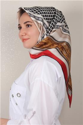 Levidor Twill İpek Eşarp 12677-74