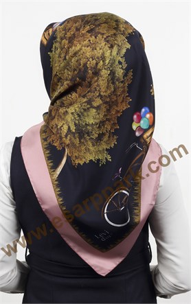 Levidorİndirimli İpek Eşarp 1254-4