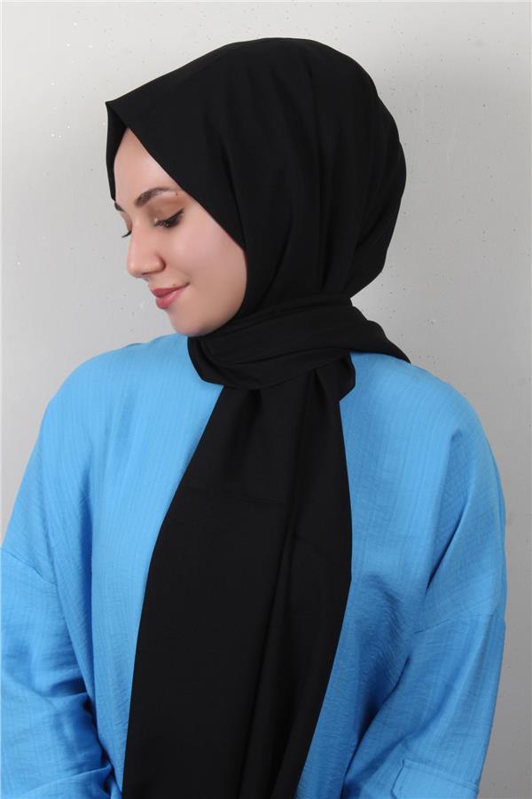 Lidya Şal 2769-19 Siyah