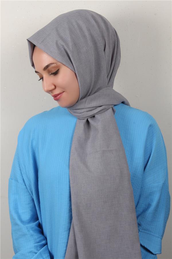 Lidya Şal 2769-21 Gri