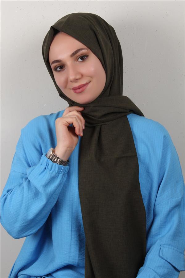 Lidya Şal 2769-24 Haki