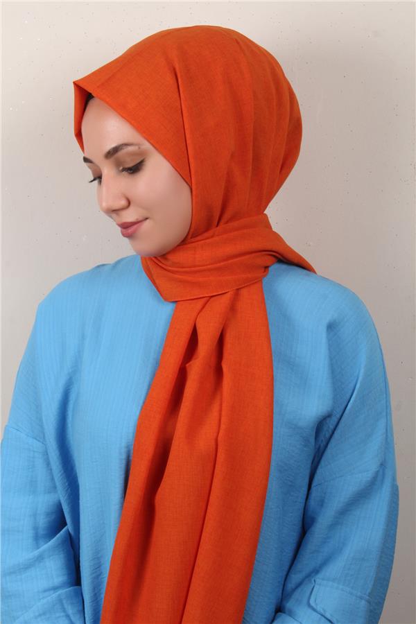 Lidya Şal 2769-25 Turuncu
