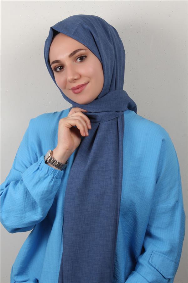 Lidya Şal 2769-26 İndigo