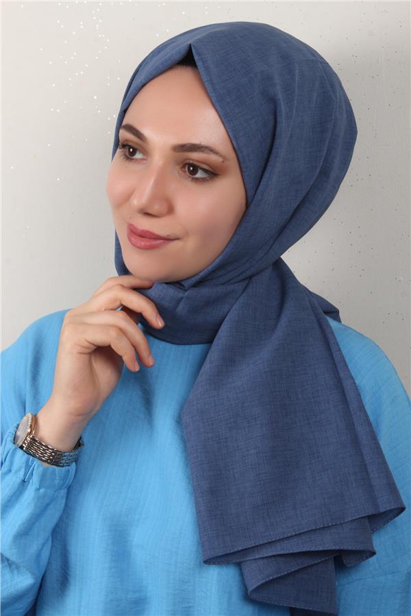 Lidya Şal 2769-26 İndigo