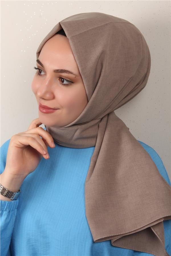 Lidya Şal 2769-3 Koyu Taş