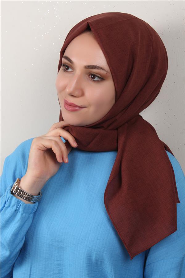 Lidya Şal 2769-30 Koyu Taba