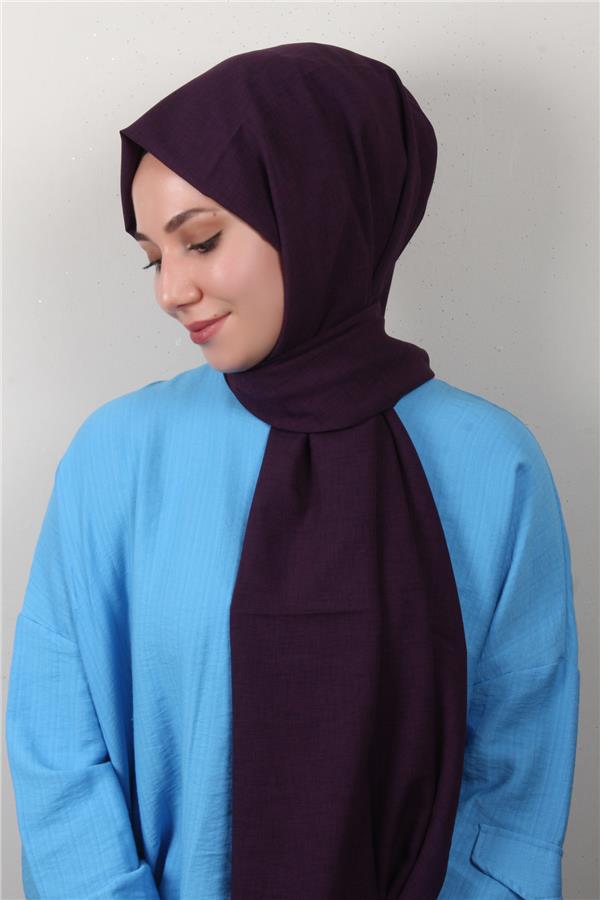 Lidya Şal 2769-5 Mor