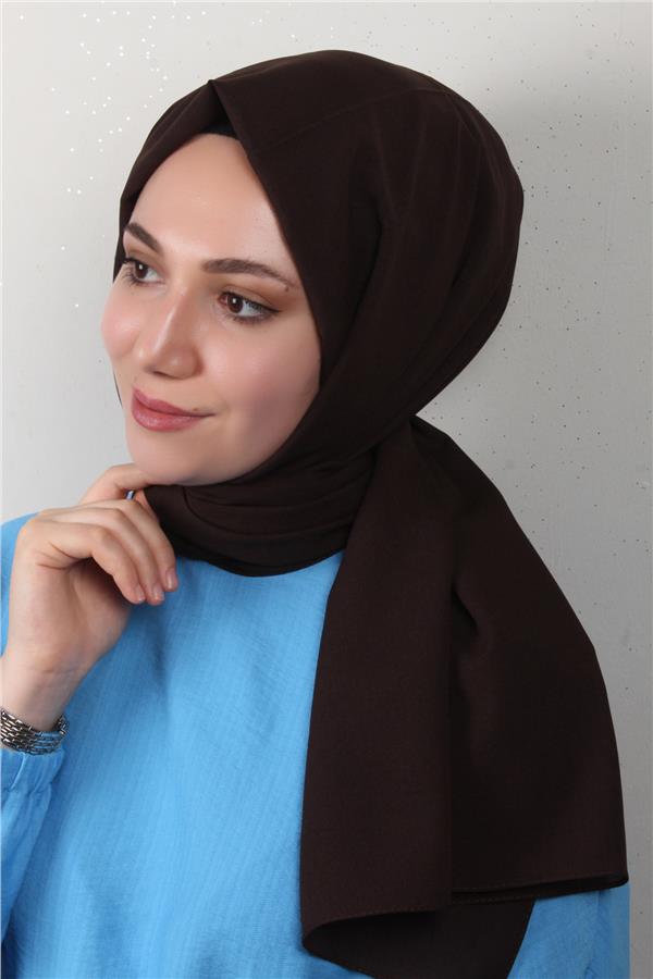 Lidya Şal 2769-6 Kahverengi