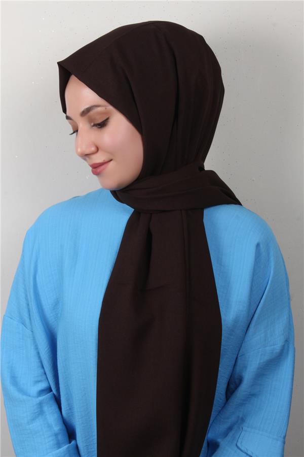Lidya Şal 2769-6 Kahverengi