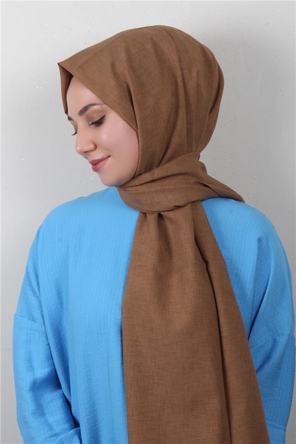 Lidya Şal 2769-8 Karamel