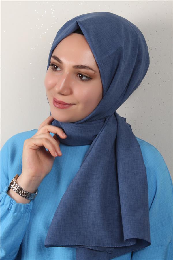 Lidya Şal 2769-9 İndigo