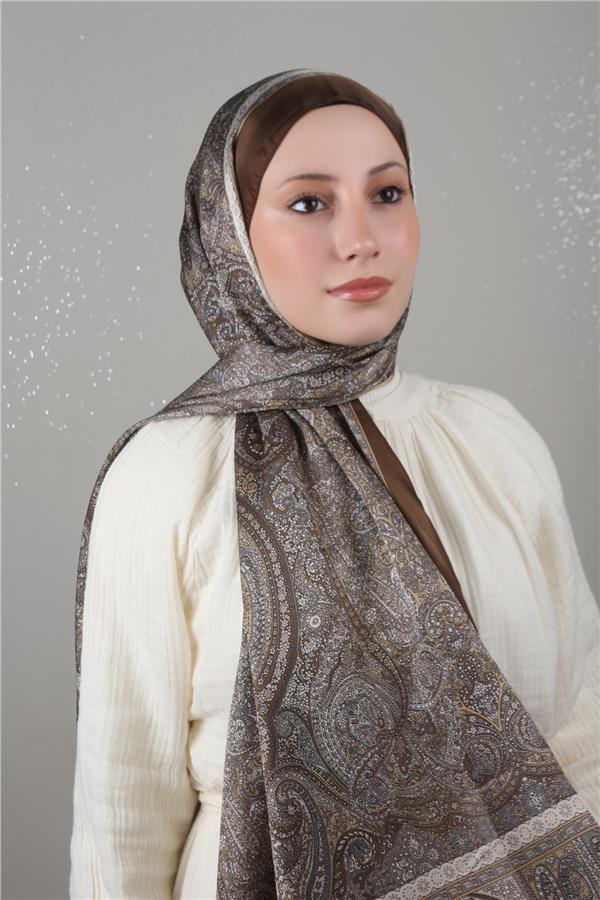 Linda Etnik Desen Şal 1718-3 
