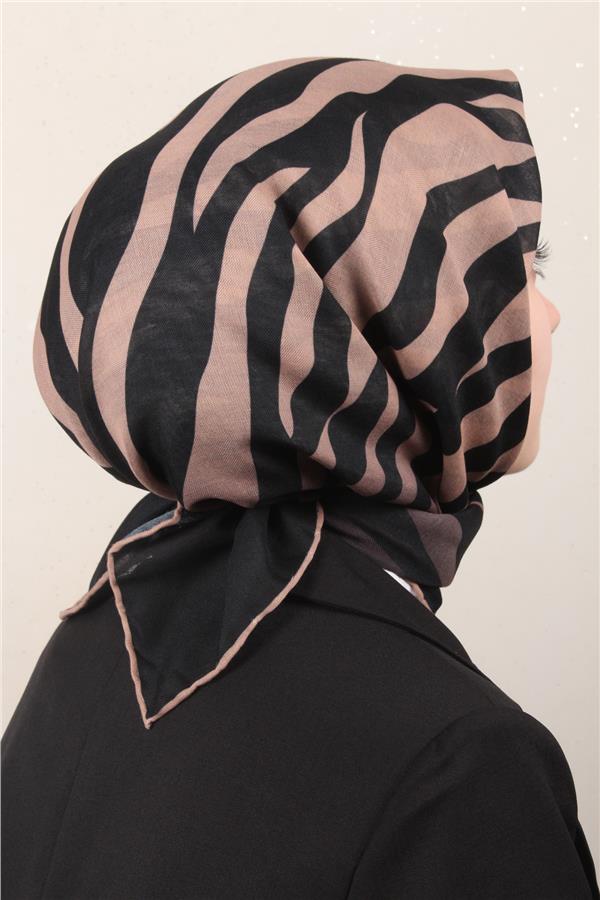 Locella Pamuklu Soft Eşarp 4160-1 Koyu Bej