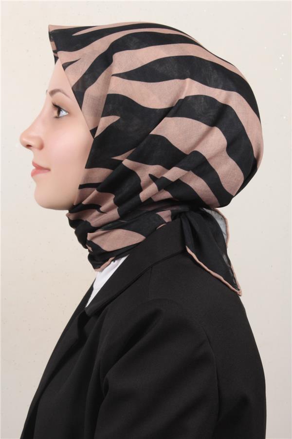 Locella Pamuklu Soft Eşarp 4160-1 Koyu Bej