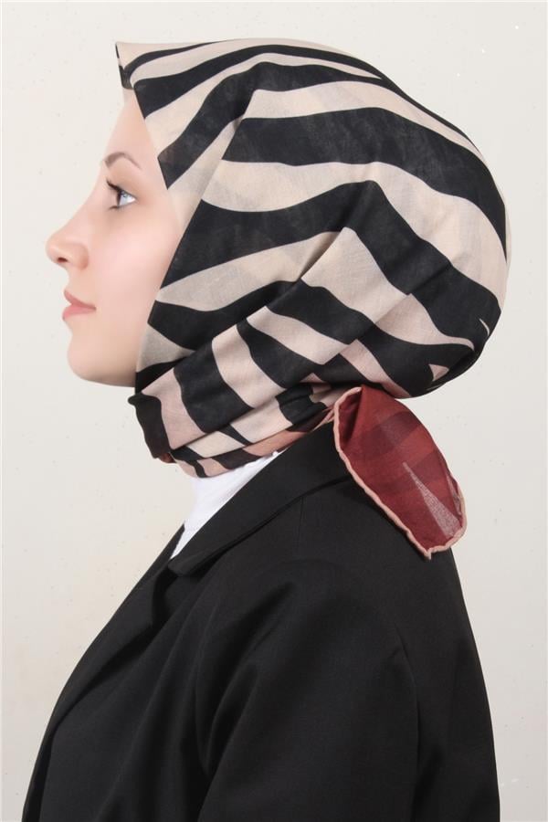 Locella Pamuklu Soft Eşarp 4160-8 Taba