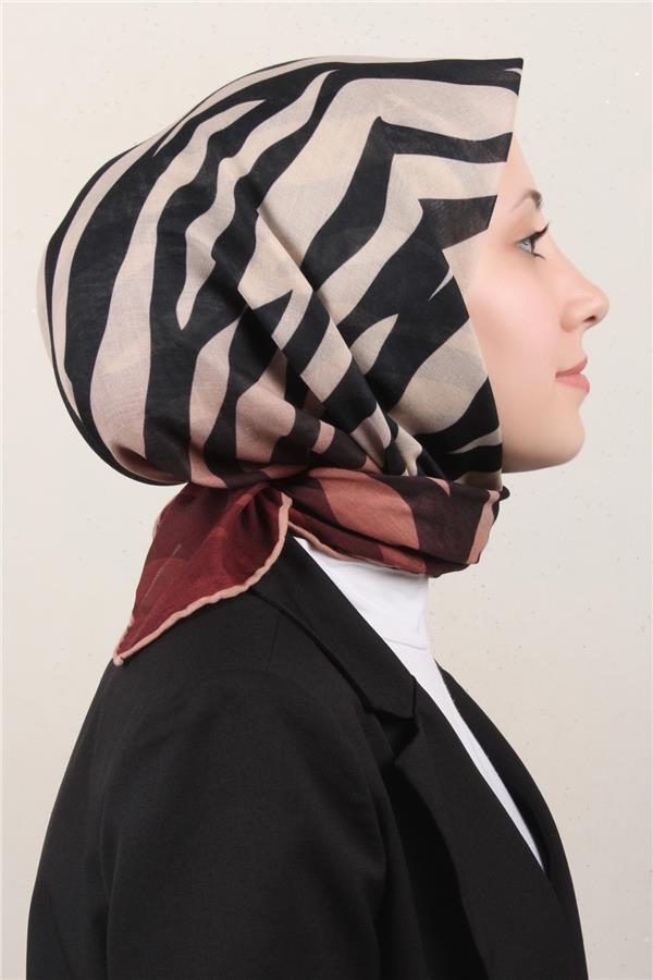 Locella Pamuklu Soft Eşarp 4160-8 Taba