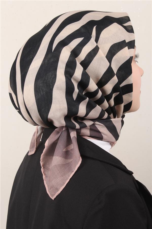 Locella Pamuklu Soft Eşarp 4160-9 Pudra