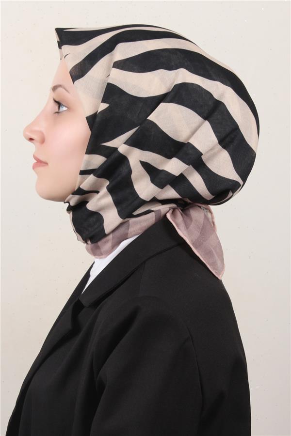 Locella Pamuklu Soft Eşarp 4160-9 Pudra