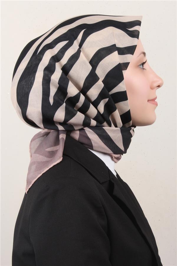 Locella Pamuklu Soft Eşarp 4160-9 Pudra