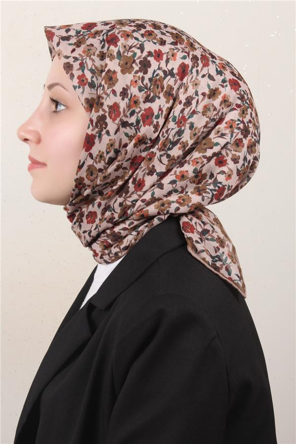 Locella Pamuklu Soft Eşarp 4161-12 Koyu Yağ Yeşili