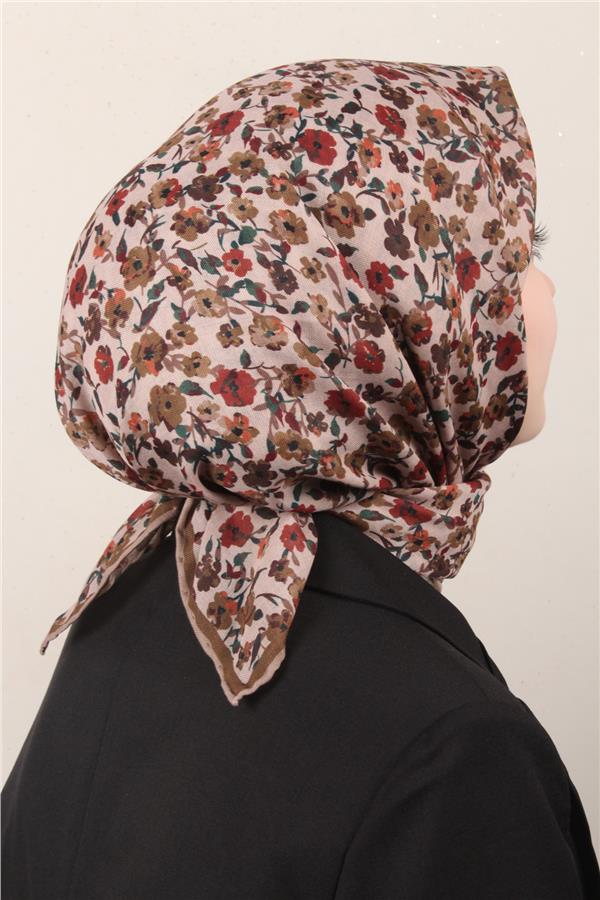 Locella Pamuklu Soft Eşarp 4161-12 Koyu Yağ Yeşili