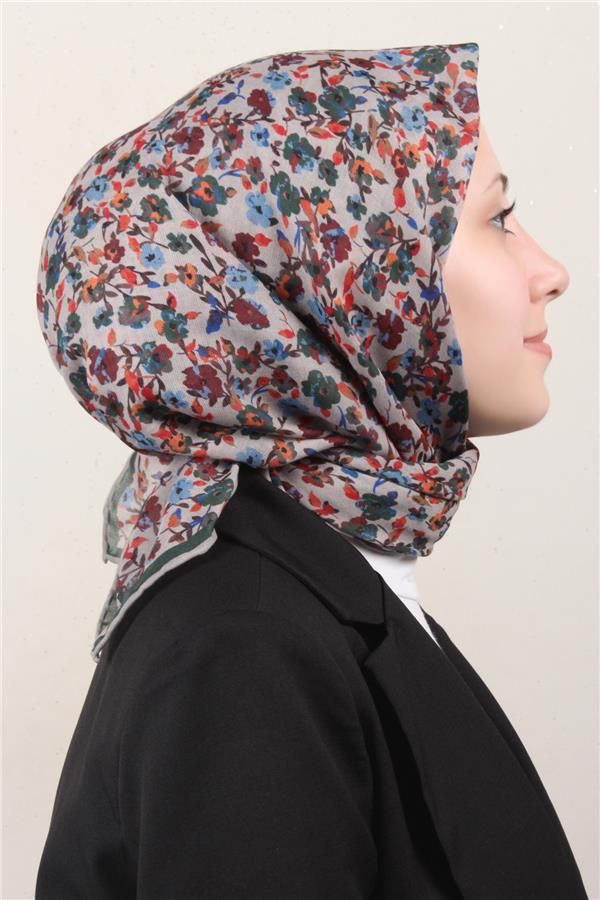 Locella Pamuklu Soft Eşarp 4161-2 Yeşil