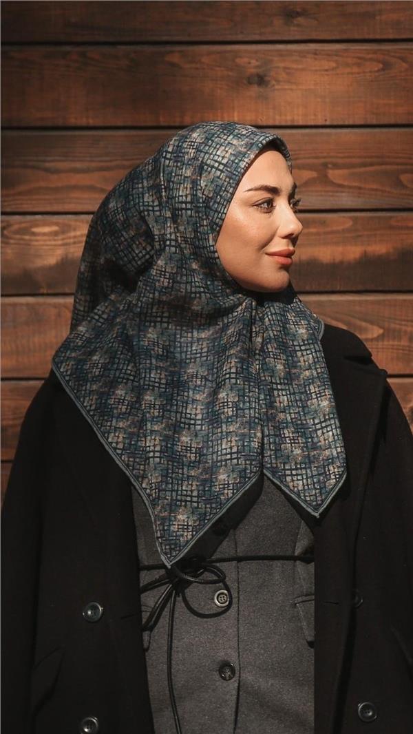 Locella Pamuklu Soft Eşarp 4521-10 Koyu Mavi 