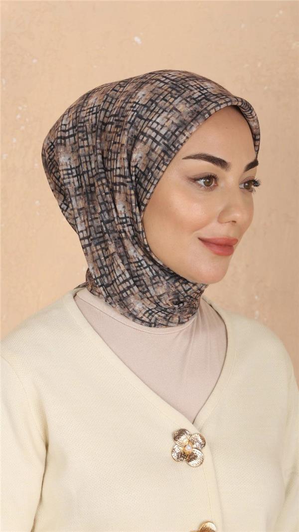 Locella Pamuklu Soft Eşarp 4521-7 Vizon 