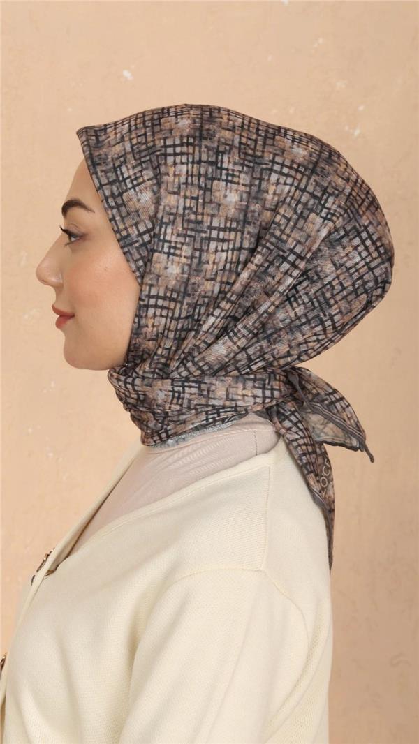 Locella Pamuklu Soft Eşarp 4521-7 Vizon 