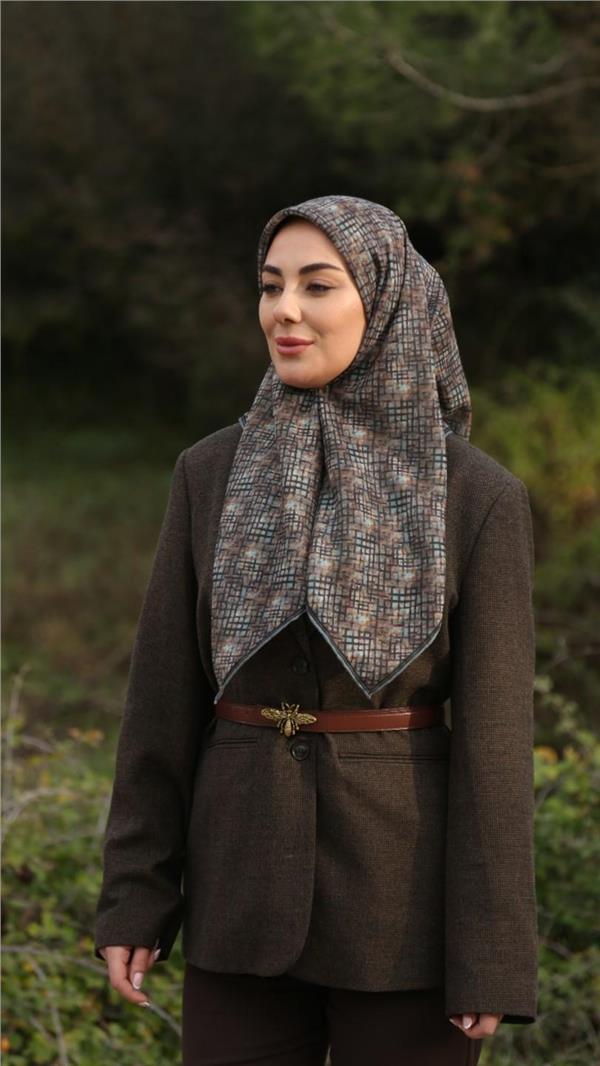 Locella Pamuklu Soft Eşarp 4521-8 Gri 