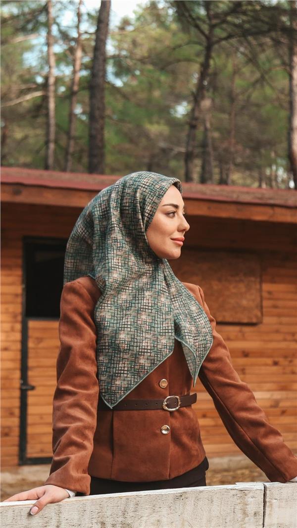 Locella Pamuklu Soft Eşarp 4521-9 Çağla Yeşili 
