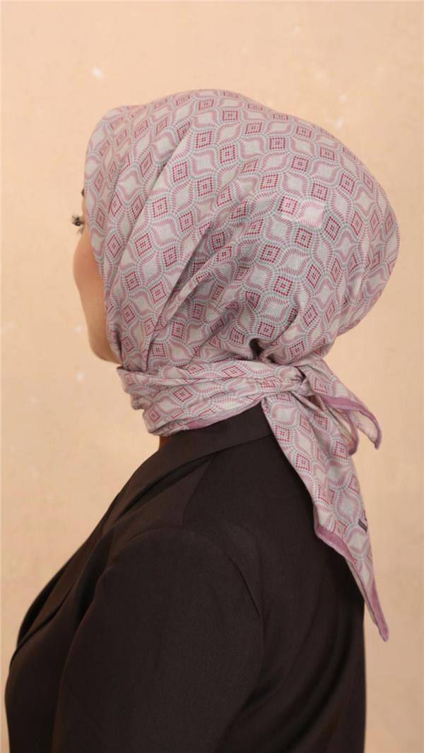 Locella Pamuklu Soft Eşarp 4522-6 Pembe 