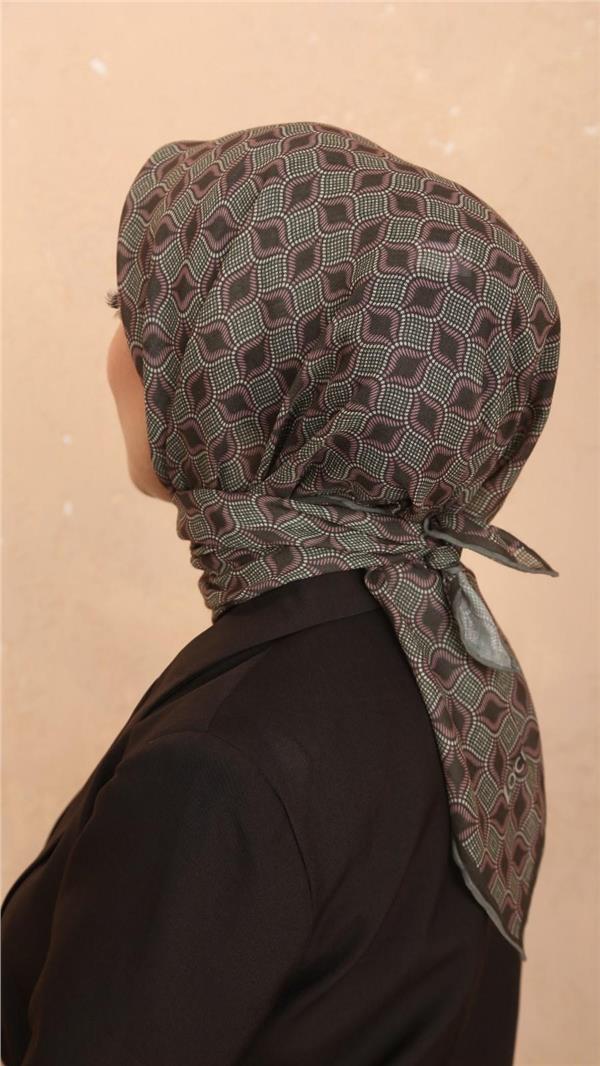 Locella Pamuklu Soft Eşarp 4522-7 Yeşil 