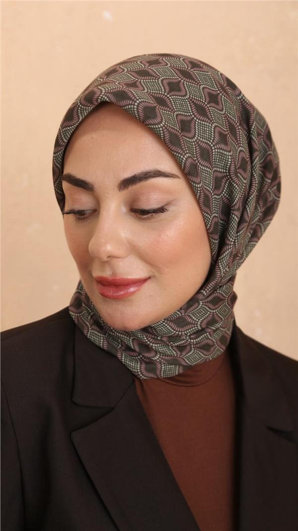 Locella Pamuklu Soft Eşarp 4522-7 Yeşil 