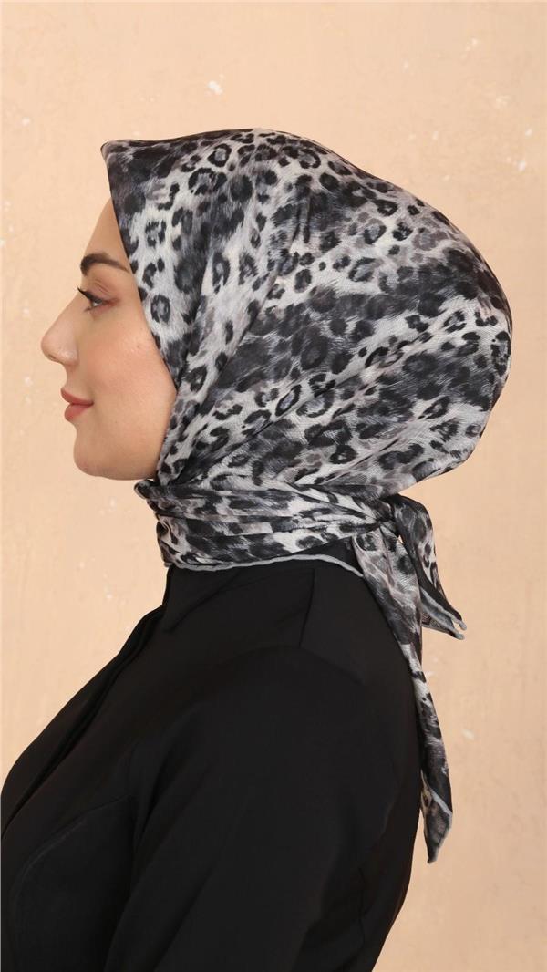 Locella Pamuklu Soft Eşarp 4523-3 Siyah 
