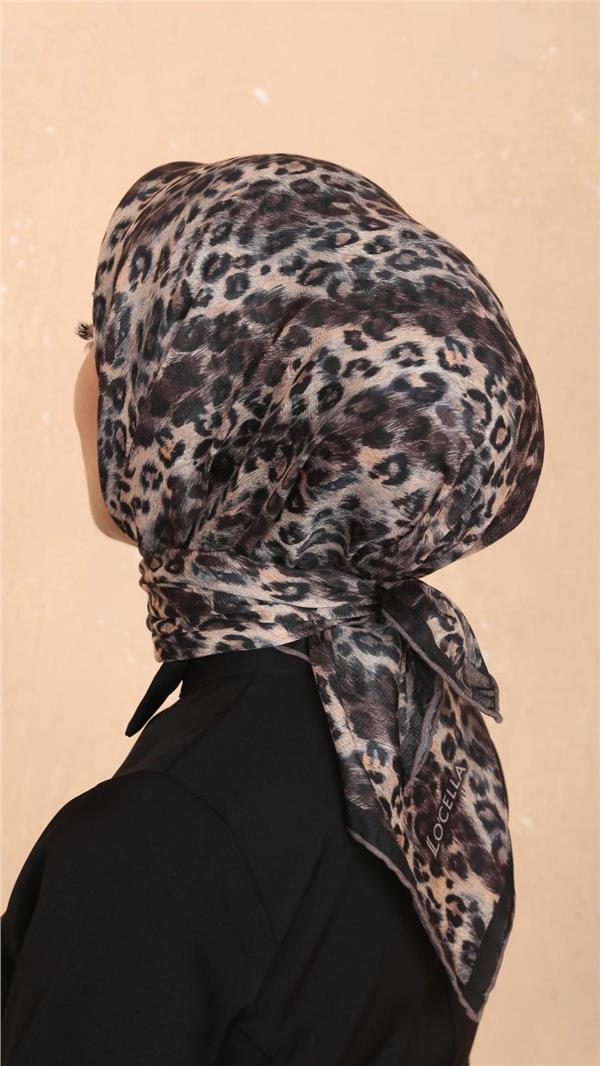 Locella Pamuklu Soft Eşarp 4523-5 Siyah 