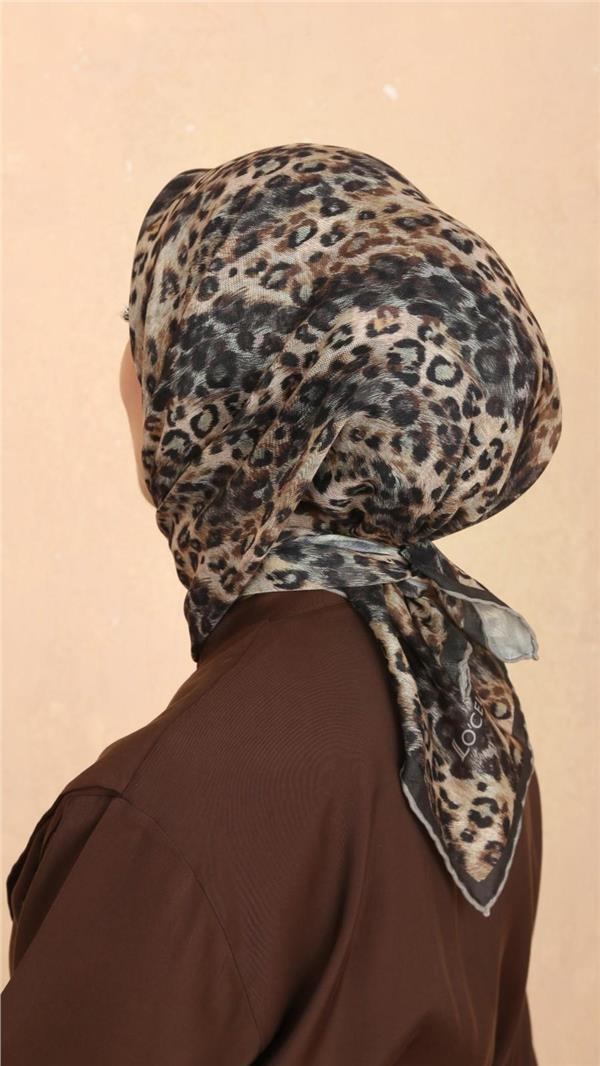 Locella Pamuklu Soft Eşarp 4523-7 Haki