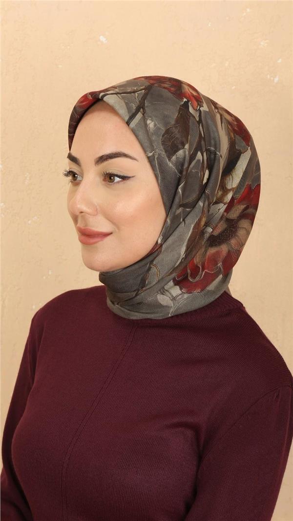 Locella Pamuklu Soft Eşarp 4524-10 Çok Renkli 