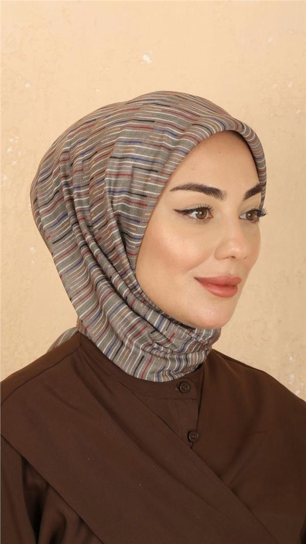 Locella Pamuklu Soft Eşarp 4528-12 Vizon 