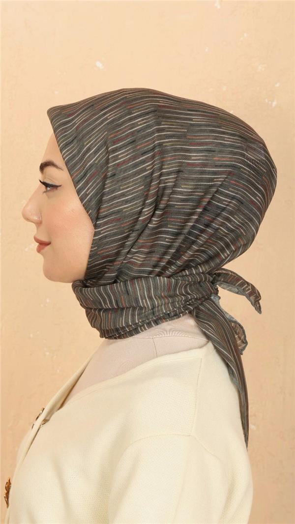 Locella Pamuklu Soft Eşarp 4528-7 Yeşil 