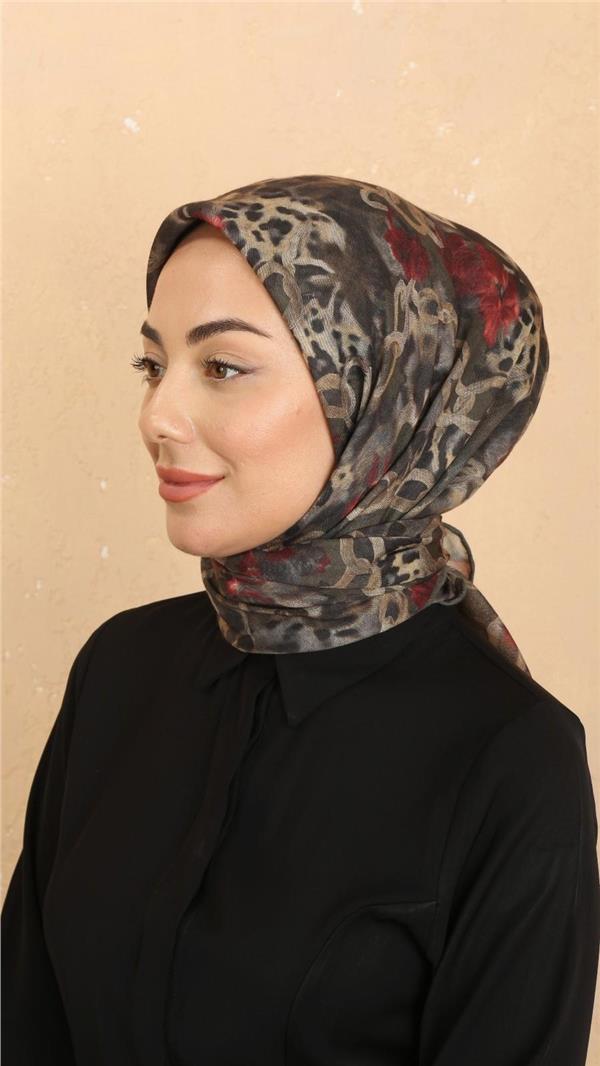 Locella Pamuklu Soft Eşarp 4529-2 Yeşil 