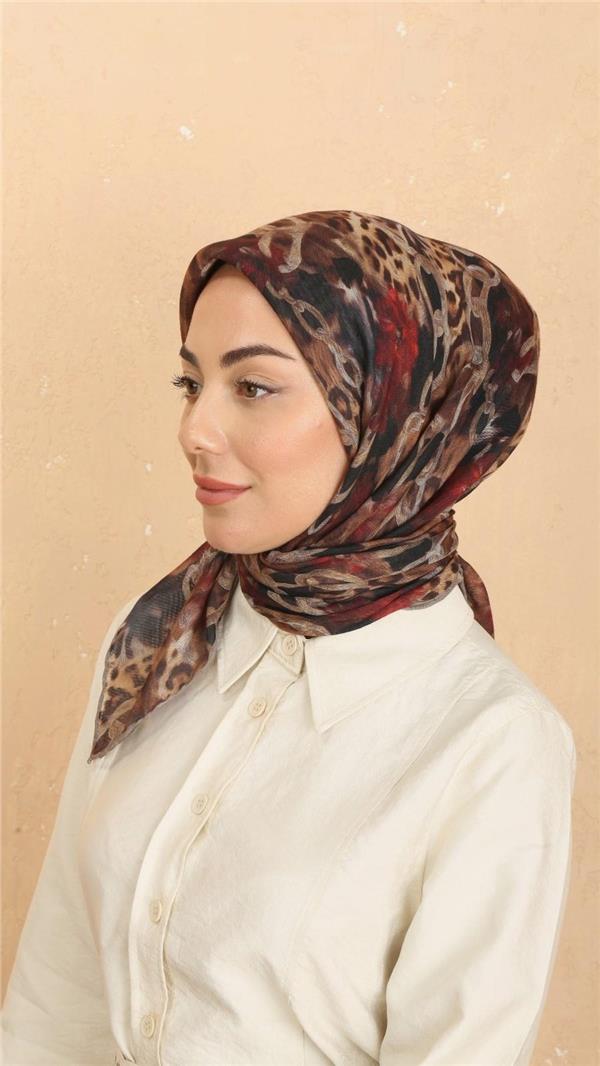 Locella Pamuklu Soft Eşarp 4529-4 Siyah 