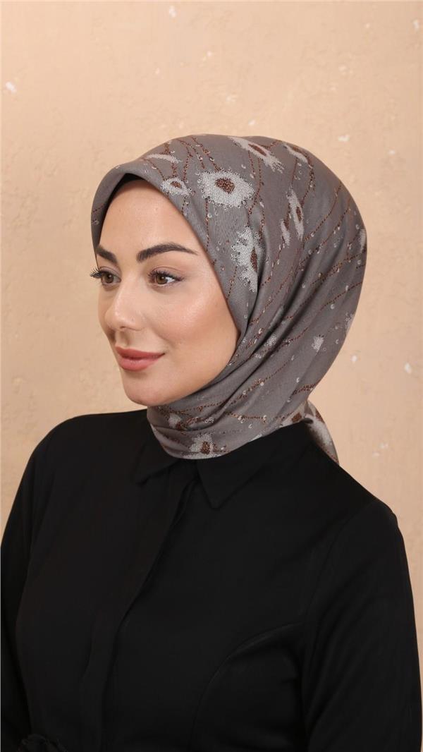 Locella Pamuklu Soft Eşarp 4531-9 Vizon 