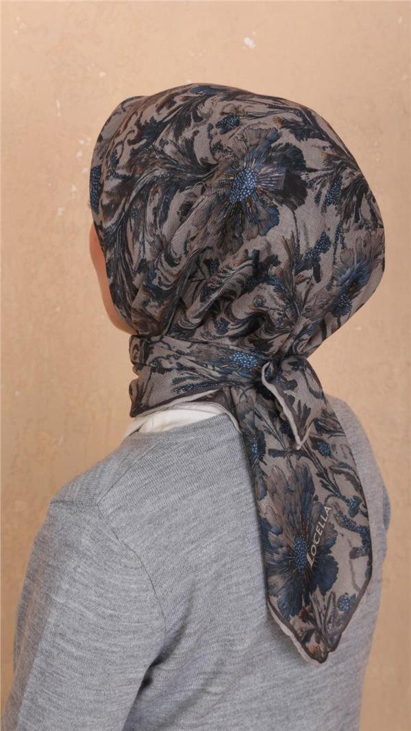 Locella Pamuklu Soft Eşarp 4532-5 Vizon 
